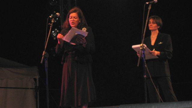 الشاعرة فوزية السندي في مهرجان روما الدولي الثالث للآداب والفنون 2006