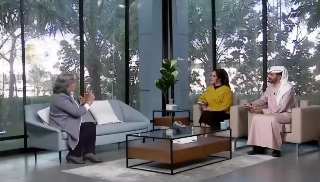 ماستر فوزية السندي في لقاء مع تلفزيون مملكة البحرين.jpg